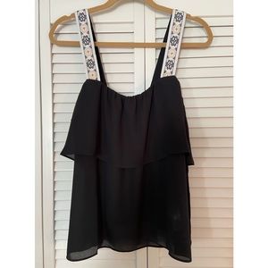 J. Crew Black Top